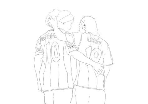 Coloring Pages For Messi