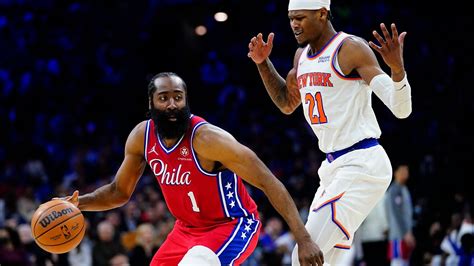 James Harden makes explosive debut at home as 76ers defeat Knicks | Marca