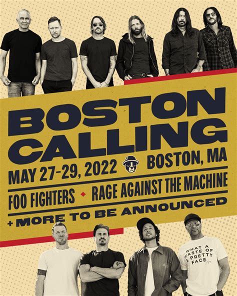 Boston Calling 2022: Foo Fighters, Rage Against the Machine to headline