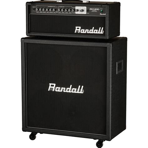 Randall RX120DHS 120W Half Stack Guitar Amp with 4x12 Cabinet ...