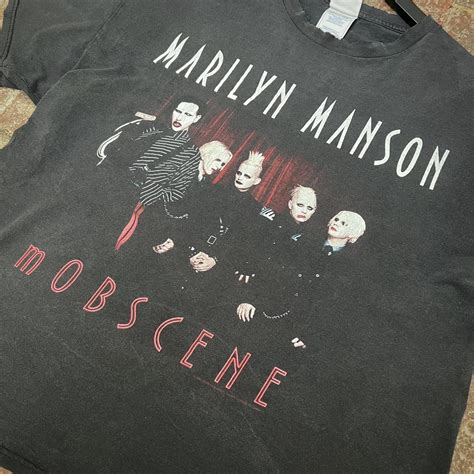 2003 Marilyn Manson mOBSCENE Size - Tag Size XL... - Depop