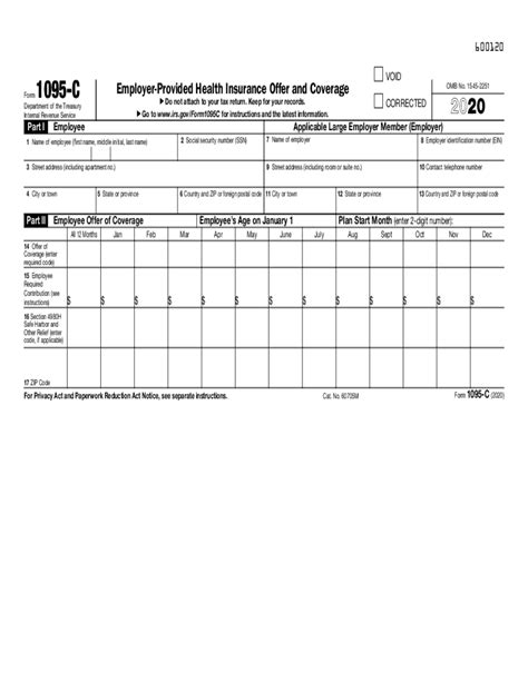 Edit Document 1095 C Form According To Your Needs