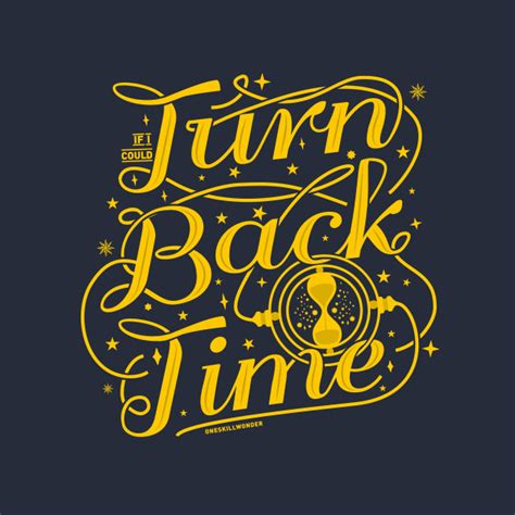 If I Could Turn Back Time - Pop Culture - T-Shirt | TeePublic