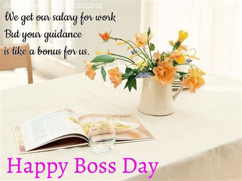 5 Happy Boss Day Messages