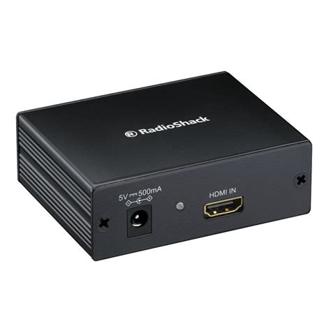 RadioShack HDMI to RF Coaxial Converter | Hdmi, Converter, Hdmi extender