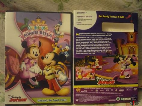 NEW! Mickey Mouse Clubhouse Minnie-Rella DVD + Castle Pop-Up Photo #3840316 - Aussie Audio Mart