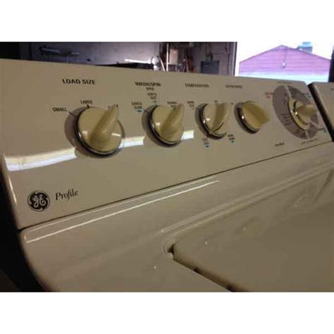 Beautiful Matching GE Profile Washer/Gas Dryer - #347 - Denver Washer Dryer