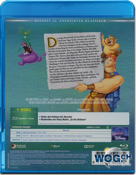 Hercules - Disney Classics Blu-ray [Blu-ray Filme] • World of Games