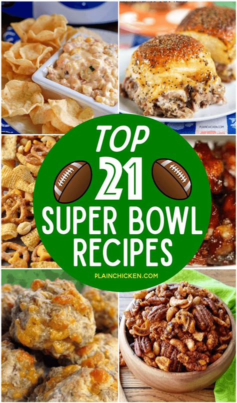 Football sunday snacks – Artofit