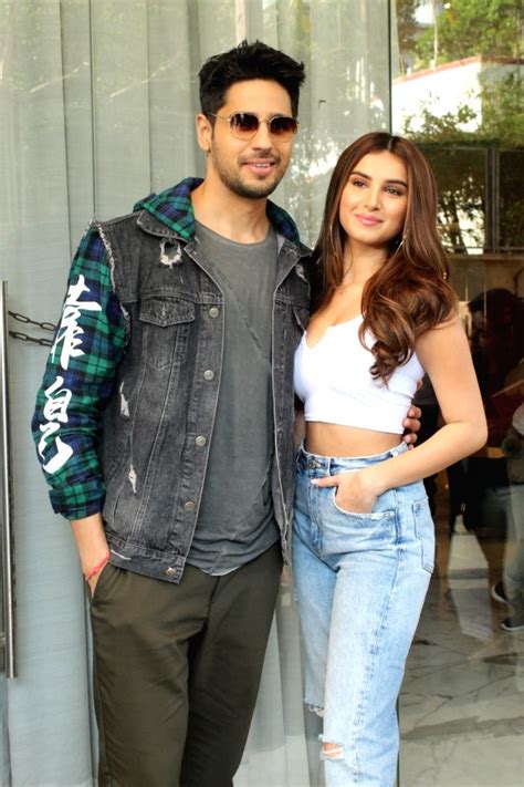 Tara Sutaria, Sidharth Malhotra promote their film "Marjaavaan