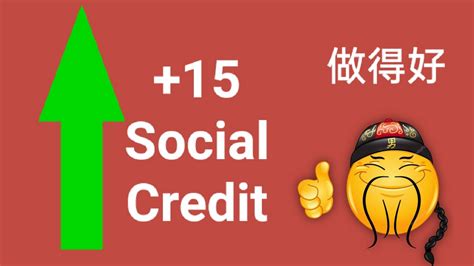 China's Social Credit System / +15 Social Credit | Know Your Meme