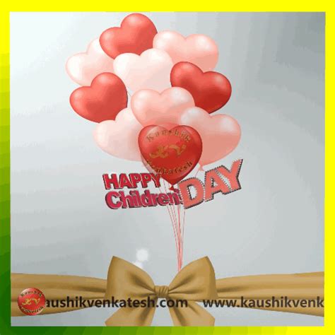 Happy Children’s Day - Kaushik Venkatesh