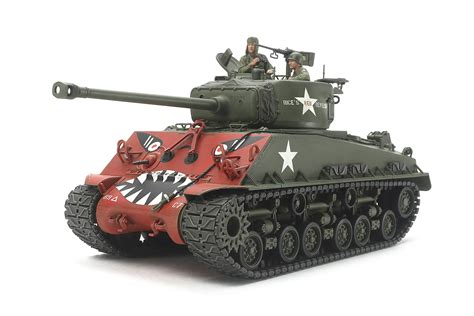 Tamiya 35346 1/35 US Medium Tank M4A3E8 Sherman Plastic Model Kit ...