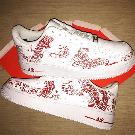 Red Dragon Air Force 1 Custom - Daniel Customs