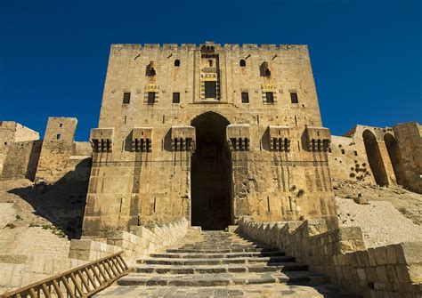 Aleppo Citadel Main Gate, Syria | Aleppo was famous for its … | Flickr