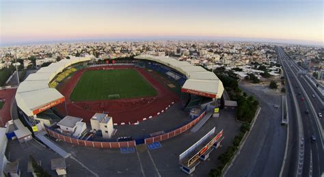 Tsirio Stadium Limassol Cyprus - Drone Photography