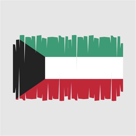 Kuwait Flag Vector 21980745 Vector Art at Vecteezy