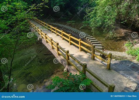 The Charming Summer Scenery of Wudang Mountain in China Stock Image - Image of hubei, canyon ...