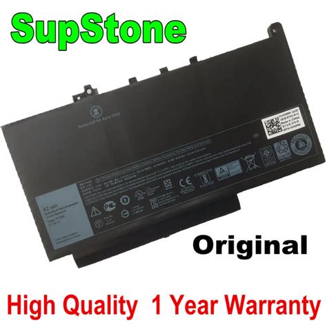 SupStone Genuine Original 11.4V 7CJRC Battery for Dell Latitude E7270 ...