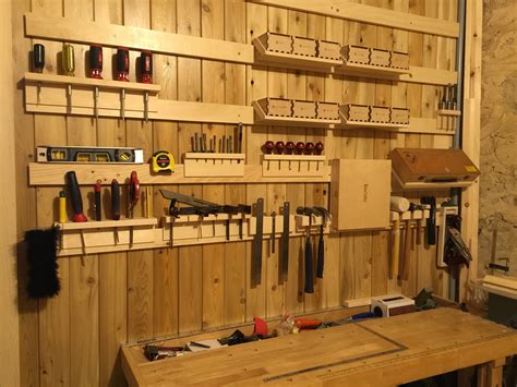 French Cleat tool storage | Woodworking tools storage, Garage tool ...