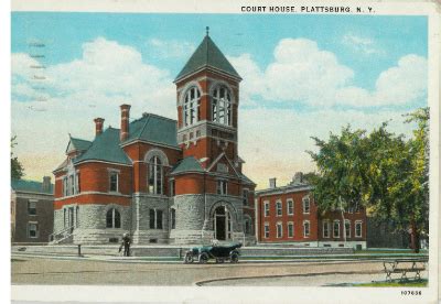 Clinton County Courthouse, 1889 - Historical Society of the New York Courts