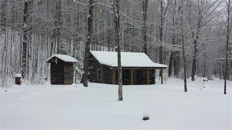 Beautiful winter cabin in the woods. | Winter cabin in the woods, Winter cabin, Cabins in the woods