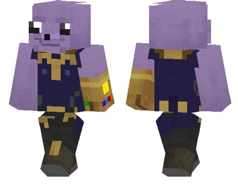 Funny Thanos | Minecraft PE Skins