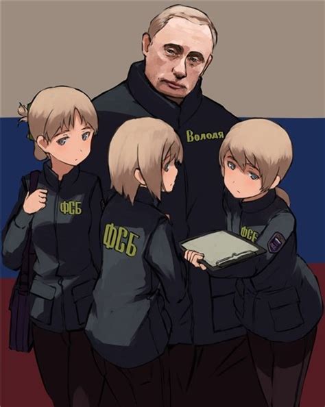 vladimir putin (original and 1 more) drawn by shibafu_(glock23) | Danbooru