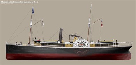 Morgan Line Steamship Harlan | Flickr