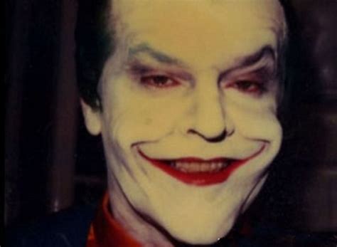 Amazing Behind the Scenes Photos of Jack Nicholson's Makeup Transformation to Become the Joker ...