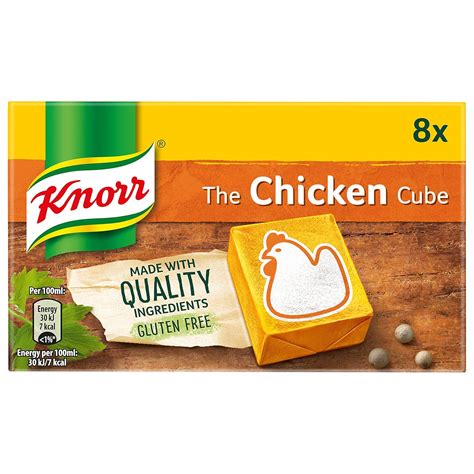 Knorr Chicken Stock cubes, 8 x 10 g: Amazon.co.uk: Prime Pantry