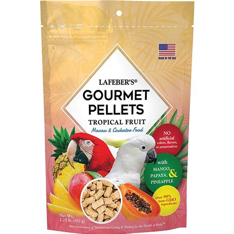 Tropical Treat Pellets Budgie Food - Parrot Essentials