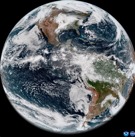 Stunning First Imagery of Earth From Advanced GOES-18 Satellite