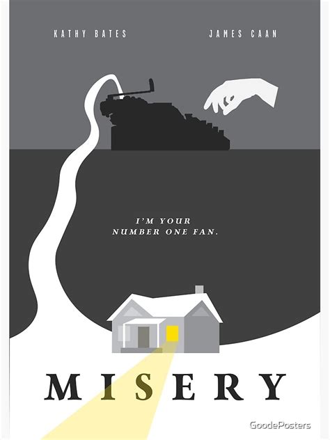 "Misery | Fan Art Movie Poster" Photographic Print for Sale by GoodePosters | Redbubble