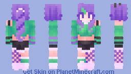 Purple Skies Minecraft Skin