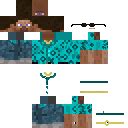 Vice City Steve – Minecraft Skin