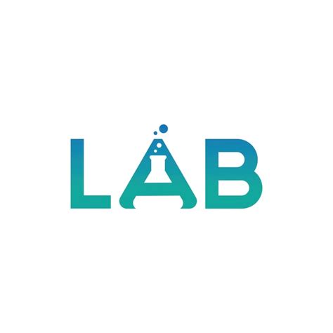 Premium Vector | Lab logo vector design