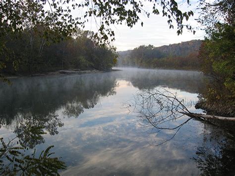 Plan a canoeing tip at the Ozark National Scenic Riverways