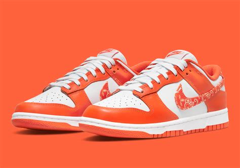 Nike Dunk Low "Orange Paisley" DH4401-103 | SneakerNews.com