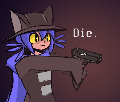 Niko with a gun by yummypillow on Newgrounds