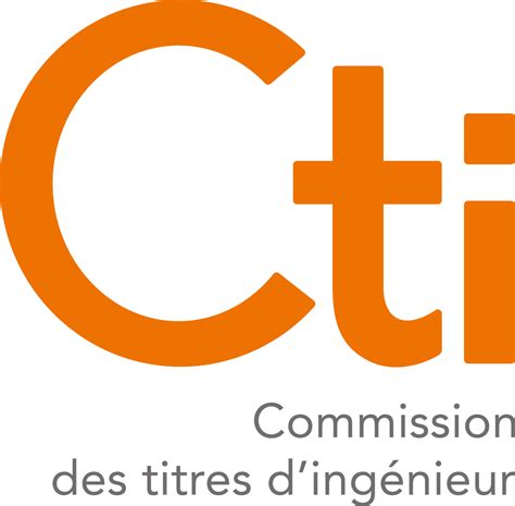 Le logo de la CTI – CTI – Commission des Titres d'Ingénieur