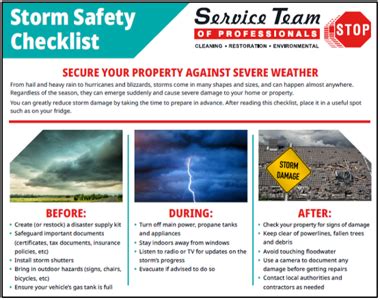 Storm Safety Checklist: How to Stay Safe Before, During and After a Storm