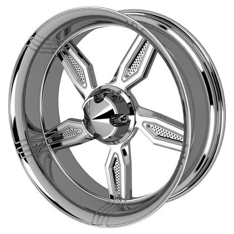 Octane Harley Trike Chrome Wheels - SMT Wheels