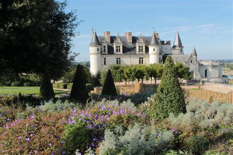 Gardens of the Chateau d'Amboise in the Loire Valley