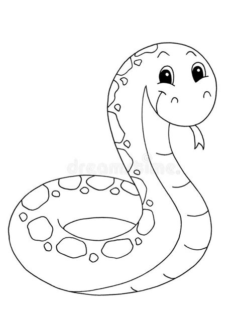 Coloring Pages | Cute Snake Coloring Pages