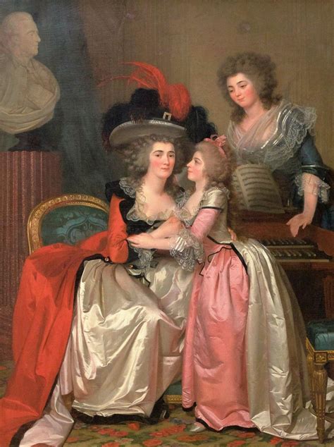 Jean-Laurent Mosnier (1743 - 1808), La Famille Bergeret de Grandcourt, ca 1785, oil on canvas ...