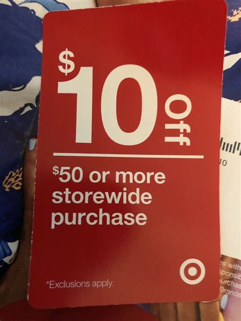 TARGET Coupon 10 Off Store wide Purchase Of $50 Or More Expires 9/02/19. (With images) | Target ...