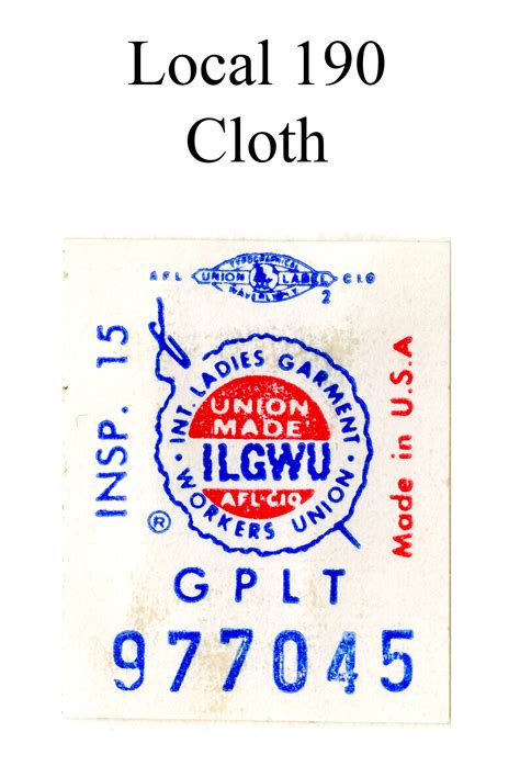 ILGWU web site - Collection Guides Records