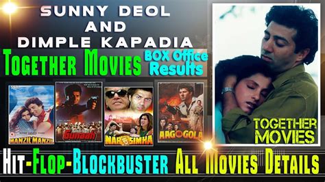 Sunny Deol and Dimple Kapadia Together Movies | Sunny Deol and Dimple Kapadia Hit and Flop ...