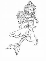 Barbie Pearl Princess Coloring Pages sketch template